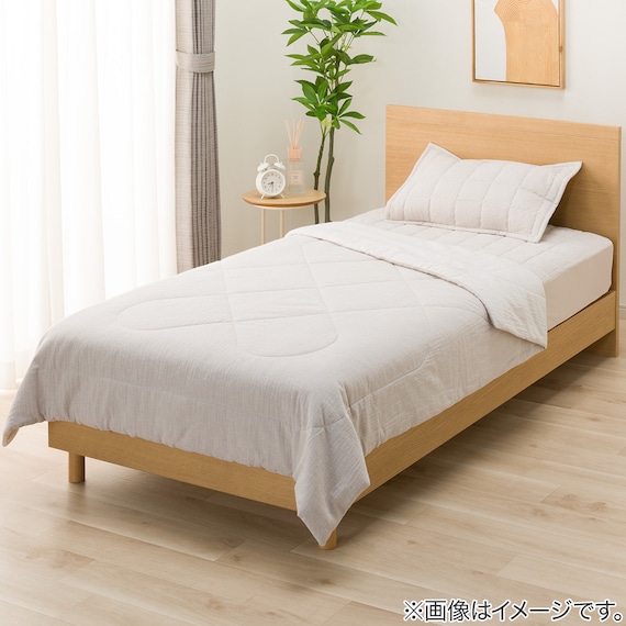 肌ふとん シングル(コットンフレンチリネン S モカ S2619) 6枚目画像