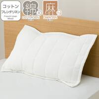 ピローパッド(コットンフレンチリネン ホワイト S2619)