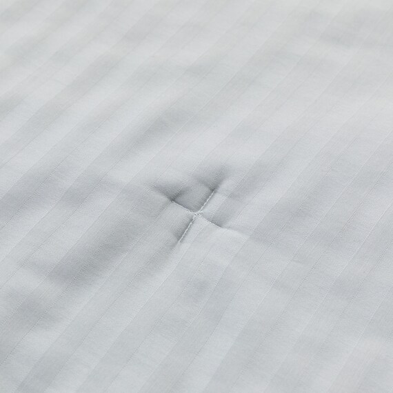 BOXパッド シングル(コットンサテン S グレー S2622) 10枚目画像