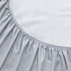 BOXパッド シングル(コットンサテン S グレー S2622) 13枚目画像