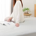 BOXパッド セミダブル(コットンサテン SD グレー S2622) 6枚目画像