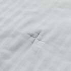 BOXパッド セミダブル(コットンサテン SD グレー S2622) 10枚目画像