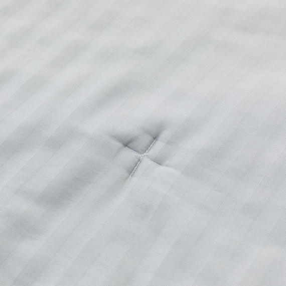 BOXパッド セミダブル(コットンサテン SD グレー S2622) 10枚目画像