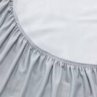 BOXパッド セミダブル(コットンサテン SD グレー S2622) 13枚目画像