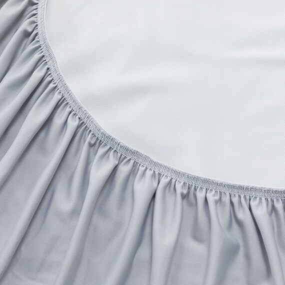 BOXパッド セミダブル(コットンサテン SD グレー S2622) 13枚目画像