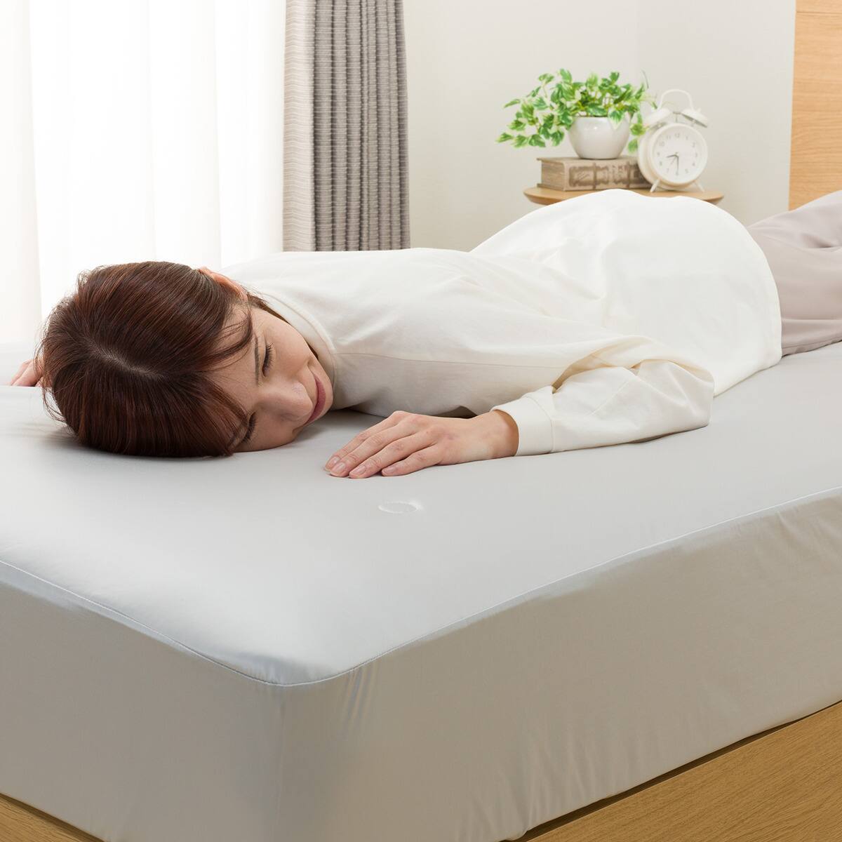 BOXパッド シングル(シルキータッチ S グレー S2623) | ニトリネット BOXパッド シングル(シルキータッチ S グレー S2623) | ニトリネット