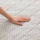 BOXパッド シングル(ひんやりコットン S グレー S2620) 5枚目画像