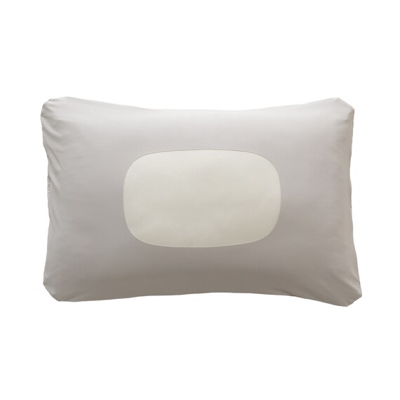 すっぽりピローパッド(ひんやりコットン グレー S2620) 5枚目画像