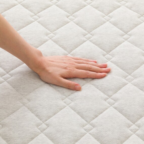 敷きパッド シングル(コットンメッシュ S グレー S2644) 3枚目画像