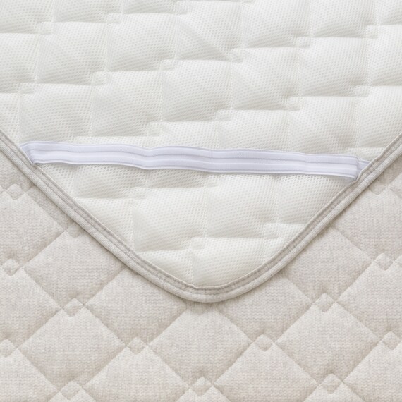 敷きパッド シングル(コットンメッシュ S グレー S2644) 6枚目画像