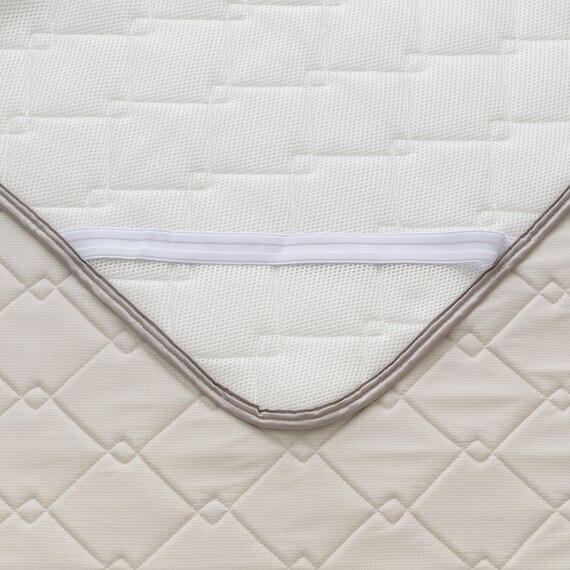 敷きパッド シングル(さらリラ S グレー S2629) 7枚目画像