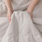 肌ふとん シングル(さらリラ S グレー S2629) 6枚目画像