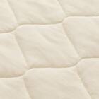 敷パッド シングル(オーガニックコットン混 OG2 S ライトベージュ T01) 8枚目画像