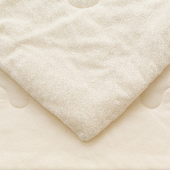 肌布団 シングル(オーガニックコットン混 OG4 ライトベージュ T01) 7枚目画像