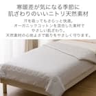 肌ふとん シングル(オーガニックコットン混4 S グレー T01) 2枚目画像