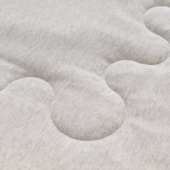 肌ふとん シングル(オーガニックコットン混4 S グレー T01) 4枚目画像