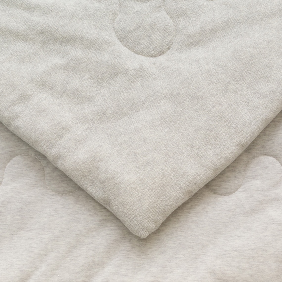 肌ふとん シングル(オーガニックコットン混4 S グレー T01) 6枚目画像