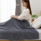 タオルケット ダブル(厚手ボリューム D グレー S2638) 3枚目画像