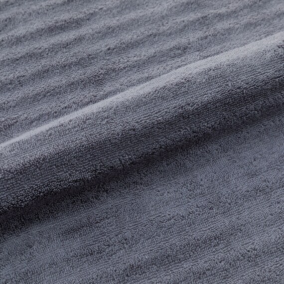 タオルケット ダブル(厚手ボリューム D グレー S2638) 5枚目画像