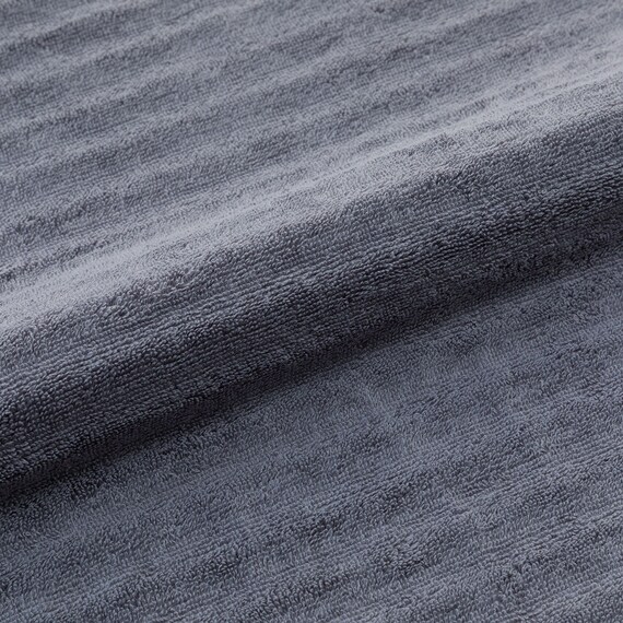 タオルケット ダブル(厚手ボリューム D グレー S2638) 6枚目画像