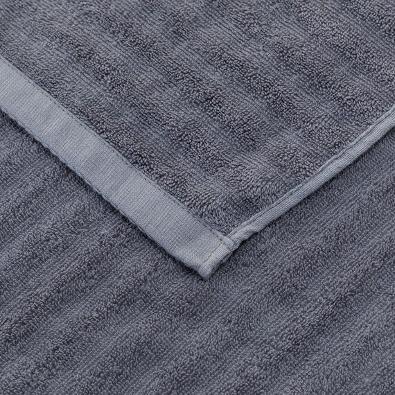 タオルケット ダブル(厚手ボリューム D グレー S2638) 7枚目画像