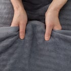 タオルケット ダブル(厚手ボリューム D グレー S2638) 9枚目画像