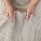 タオルケット4重ガーゼ シングル(S モカ S2647) 6枚目画像