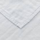 タオルケット ダブル(夢ふわガーゼ D グレー S2648) 6枚目画像