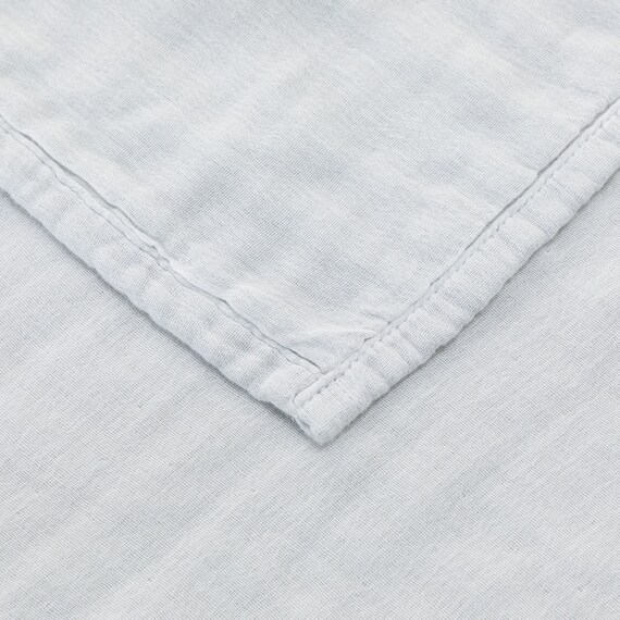 タオルケット ダブル(夢ふわガーゼ D グレー S2648) 6枚目画像