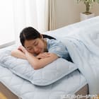 両面使える 敷きパッド シングル(Nクール ブルー S2601) 9枚目画像
