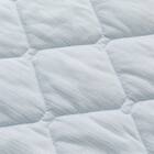 両面使える 敷きパッド シングル(Nクール ブルー S2601) 12枚目画像