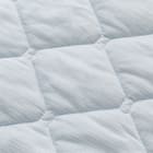 両面使える 敷きパッド シングル(Nクール ブルー S2601) 12枚目画像