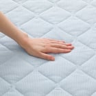 両面使える 敷きパッド シングル(Nクール ブルー S2601) 15枚目画像