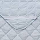 両面使える 敷きパッド シングル(Nクール ブルー S2601) 16枚目画像