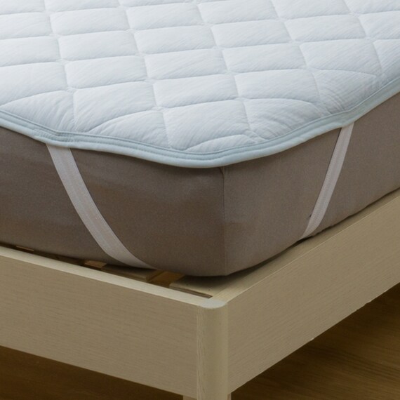 両面使える 敷きパッド シングル(Nクール ブルー S2601) 17枚目画像