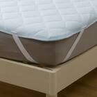 両面使える 敷きパッド シングル(Nクール ブルー S2601) 18枚目画像