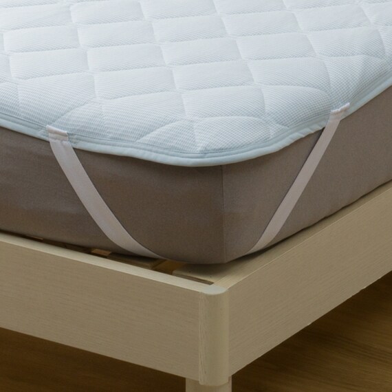 両面使える 敷きパッド シングル(Nクール ブルー S2601) 18枚目画像