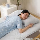 両面使える 敷きパッド シングル(Nクール グレー S2601) 9枚目画像