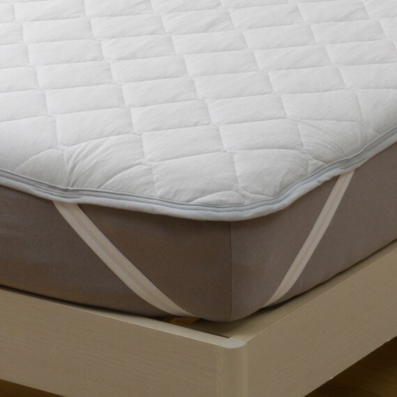 両面使える 敷きパッド クイーン(Nクール グレー S2601) 16枚目画像