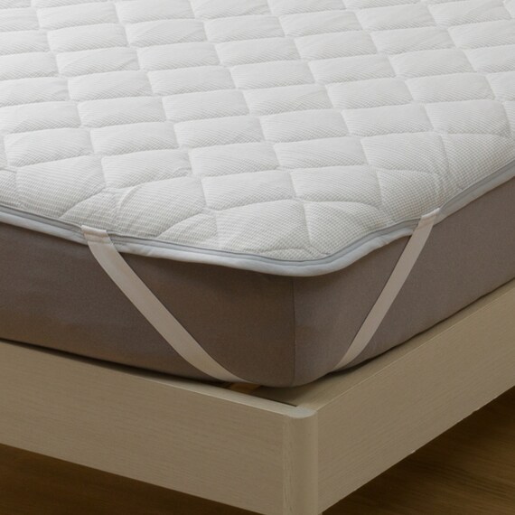 両面使える 敷きパッド クイーン(Nクール グレー S2601) 17枚目画像