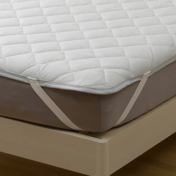 両面使える 敷きパッド クイーン(Nクール グレー S2601) 17枚目画像