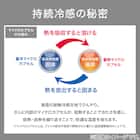 両面使える 敷きパッド シングル(Nクール極冷 ブルー S2603) 8枚目画像