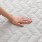 両面使える 敷きパッド シングル(Nクール極冷 グレー S2603) 16枚目画像