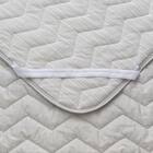 両面使える 敷きパッド シングル(Nクール極冷 グレー S2603) 18枚目画像