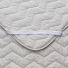 両面使える 敷きパッド シングル(Nクール極冷 グレー S2603) 18枚目画像