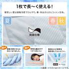 両面使える BOXパッド セミダブル(Nクール ブルーS2601) 4枚目画像