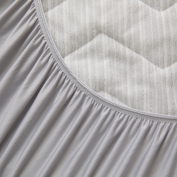 両面使える BOXパッド セミダブル(Nクール極冷 グレー 2603) 17枚目画像