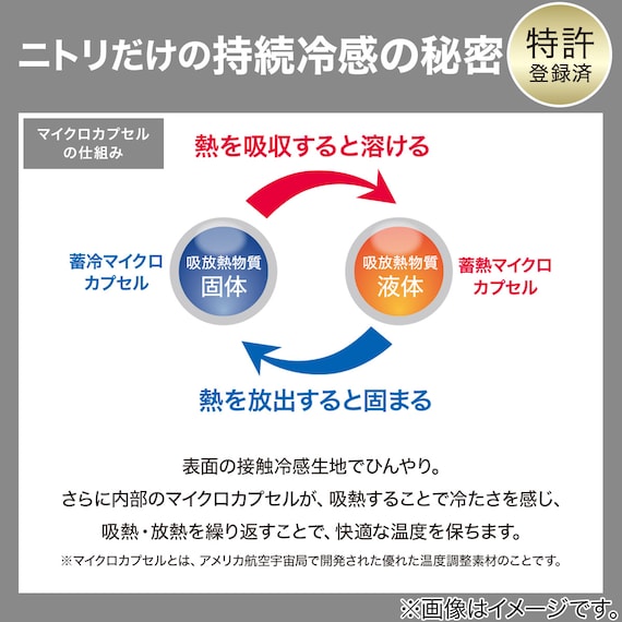 両面使える BOXパッド ダブル(Nクール極冷 グレー 2603) 9枚目画像