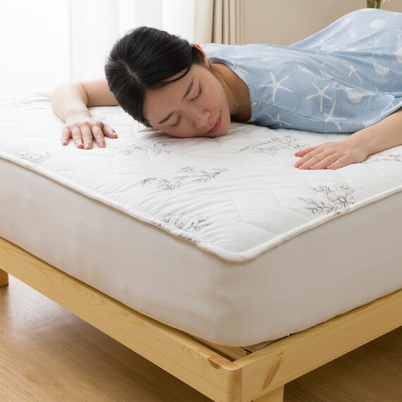 両面使える BOXパッド ダブル(Nクール極冷 フローラル S26) 12枚目画像