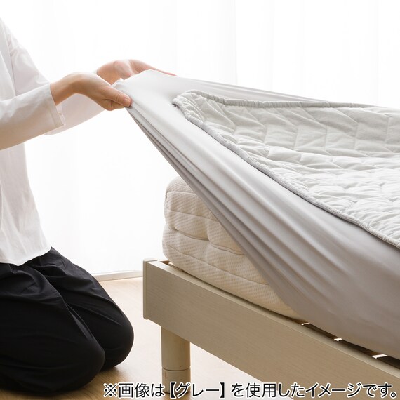 両面使える BOXパッド ダブル(Nクール極冷 フローラル S26) 18枚目画像